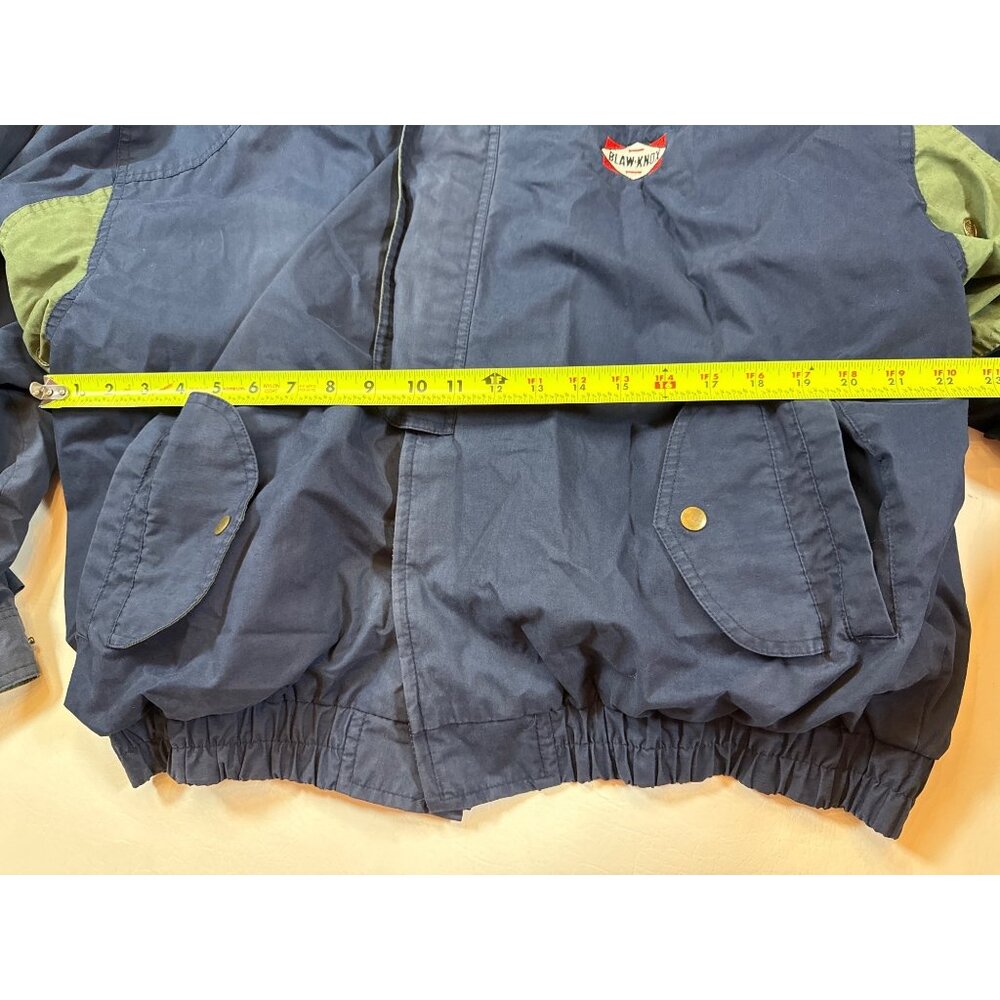 WinnerMate Sportswear Blue Colorblock Jacket Sz XXL 90s Style Outerwear (BB308) - Picture 5 of 11